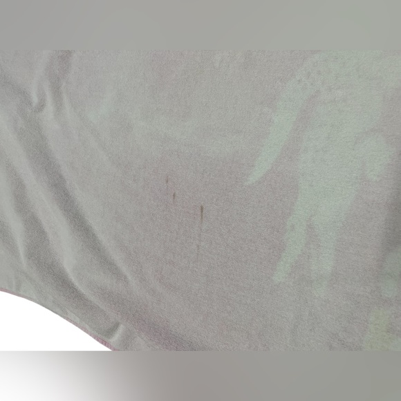 Lacoste Pink Tie-Dye Beach Towel - Picture 4 of 5